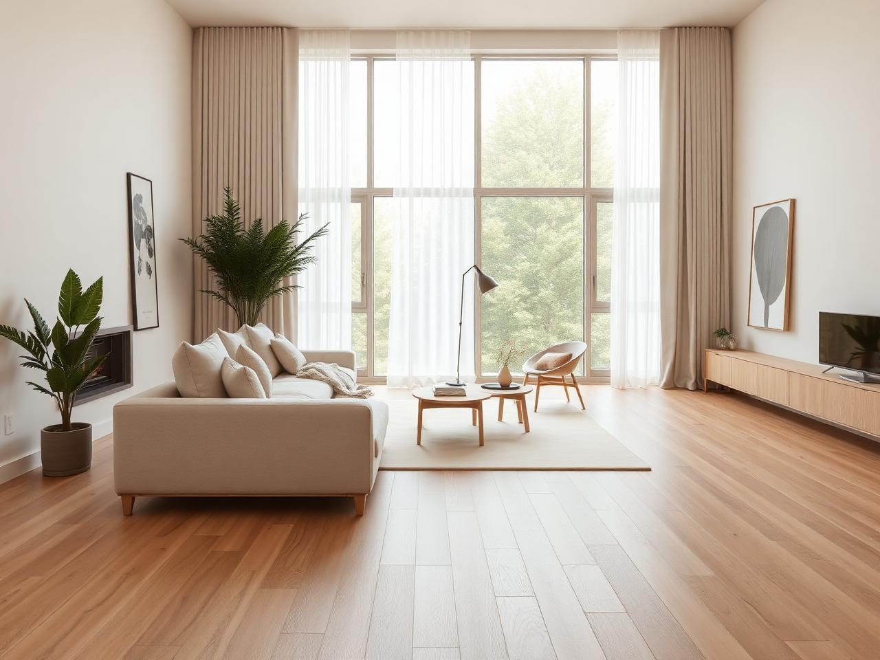 Intérieur résidentiel lumineux